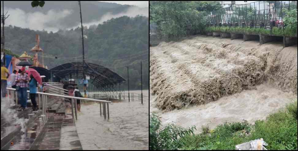 image: Uttarakhand rains rivers in heavy flow