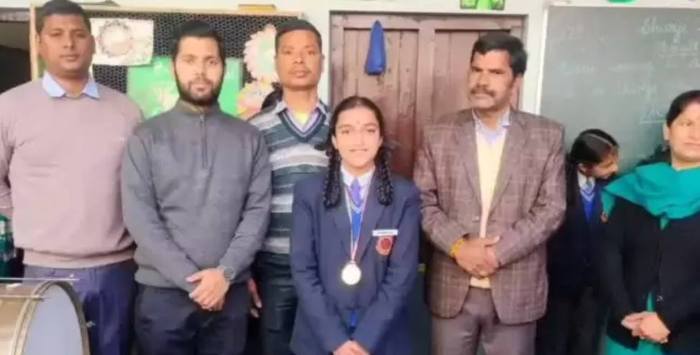 image: Khyati Ijarwal tops Uttarakhand in Sainik School entrance exam