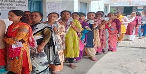 Uttar Pradesh News: Voting continues for Champawat by-election