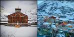 Beautiful views are seen in Uttarakhand after the snowfall of the season